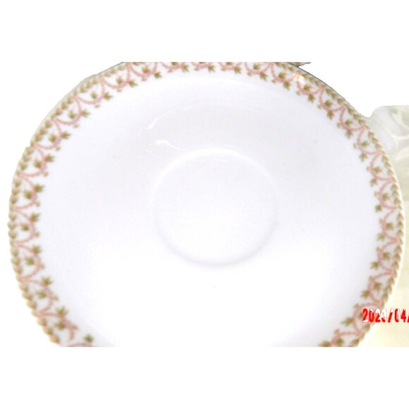 Wright Tyndale Van Roden 2 WM Guerin Co Limoges France Saucers Saucer Plate - Picture 7 of 8